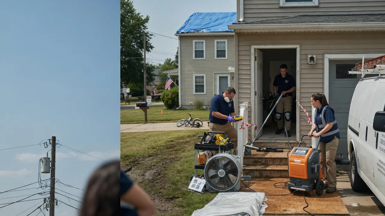 Water Damage Repair in Sharon Center, OH near me
